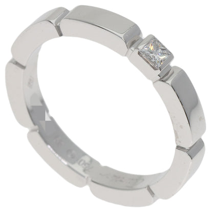 CARTIER Maillon PANTHERE Diamond #49 Ring K18 White Gold Ladies [Used]