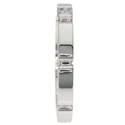 CARTIER Maillon PANTHERE Diamond #49 Ring K18 White Gold Ladies [Used]