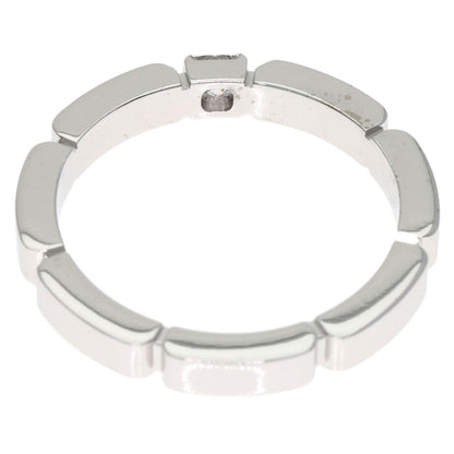 CARTIER Maillon PANTHERE Diamond #49 Ring K18 White Gold Ladies [Used]