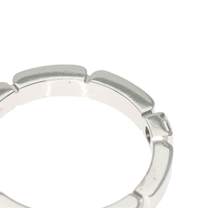 CARTIER Maillon PANTHERE Diamond #49 Ring K18 White Gold Ladies [Used]