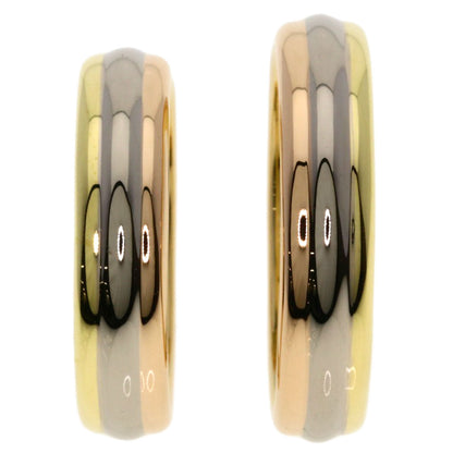 CARTIER Three-color pairing #51 #56 Ring K18 Yellow Gold K18 White GoldLadies [Used]