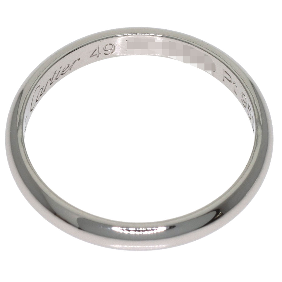 CARTIER Wedding #49 Ring Platinum PT950 Ladies [Used]