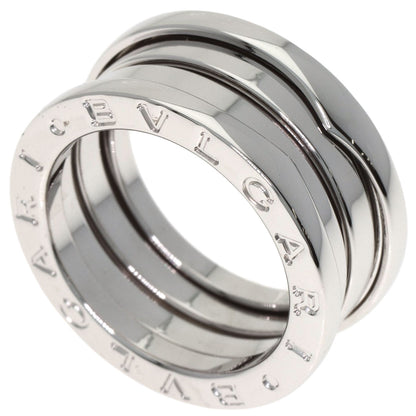 BVLGARI B.zero1 3 Band #49 Ring K18 White Gold Ladies [Used]