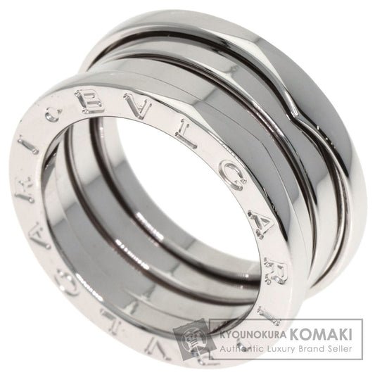 BVLGARI B.zero1 3 Band #49 Ring K18 White Gold Ladies [Used]
