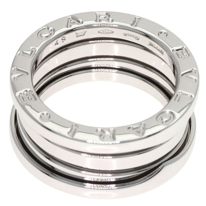 BVLGARI B.zero1 3 Band #49 Ring K18 White Gold Ladies [Used]