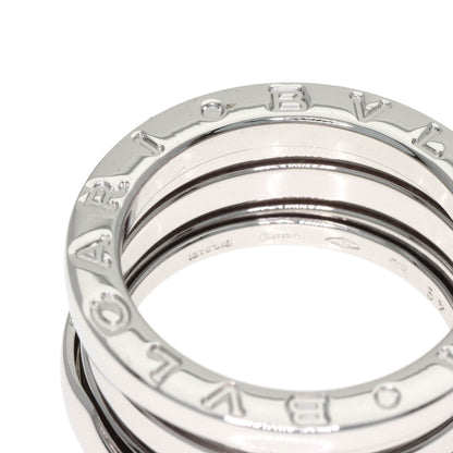 BVLGARI B.zero1 3 Band #49 Ring K18 White Gold Ladies [Used]