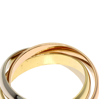CARTIER Trinity #51 Ring K18 Yellow Gold 18K Pink GoldLadies [Used]