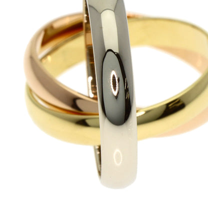 CARTIER Trinity #51 Ring K18 Yellow Gold 18K Pink GoldLadies [Used]