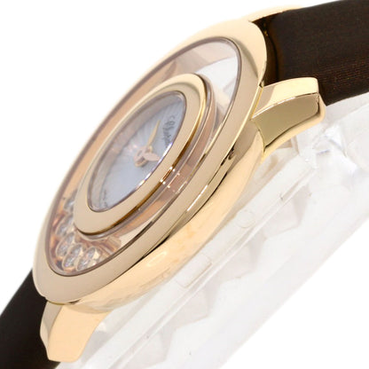 Chopard Happy diamond 209417 Watches 209417 K18 Pink Gold/Leather Ladies