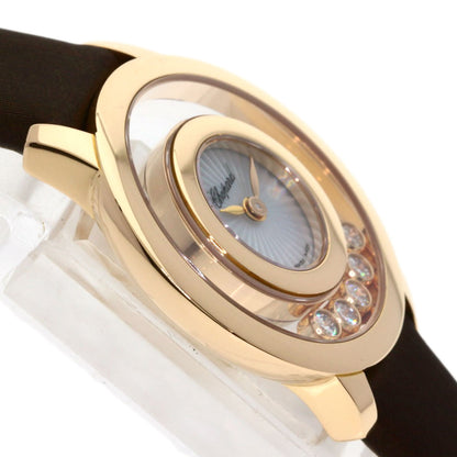 Chopard Happy diamond 209417 Watches 209417 K18 Pink Gold/Leather Ladies