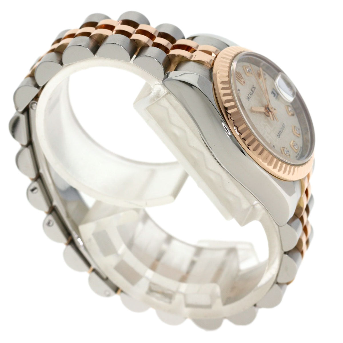 ROLEX DATEJUST 10P Diamond Watches 179171G Stainless Steel/SSxK18PG Ladies
