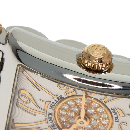 FRANCK MULLER Long Island Petit Relief Pastille Watches 802QZRELCD1PSTG Stainless Steel/Stainless Steel Ladies