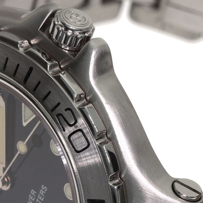 GUCCI Diver Watches 9750M Stainless Steel/Stainless Steel mens