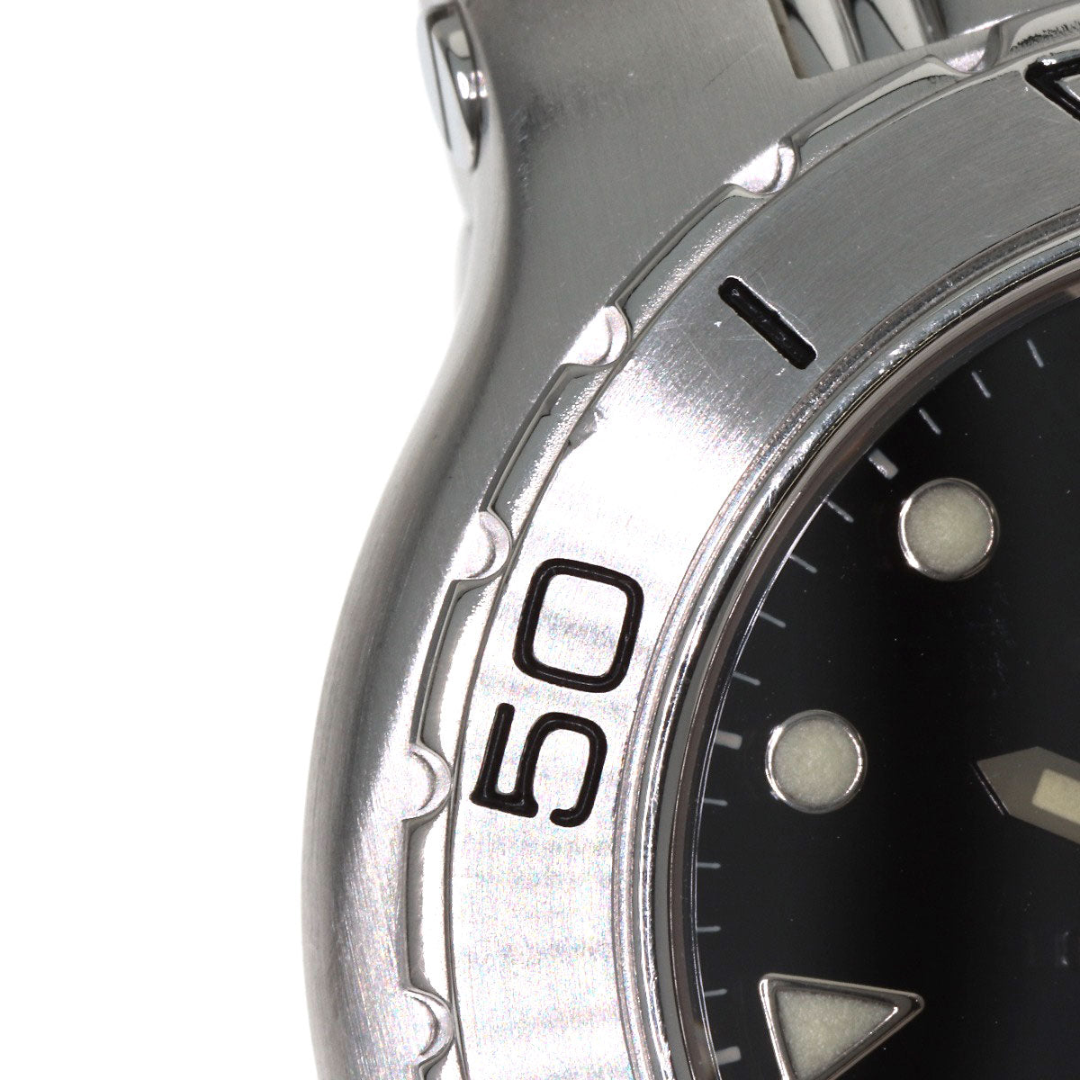GUCCI Diver Watches 9750M Stainless Steel/Stainless Steel mens