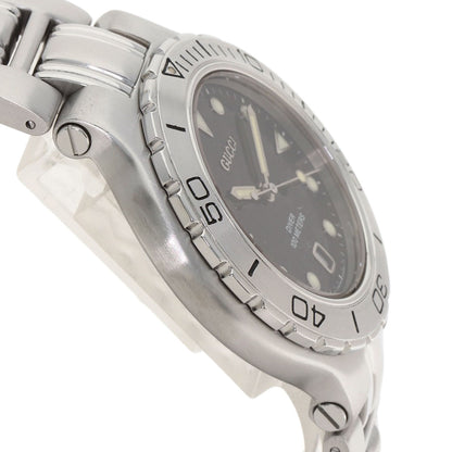GUCCI Diver Watches 9750M Stainless Steel/Stainless Steel mens