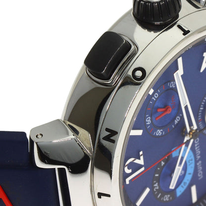 LOUIS VUITTON tambour outdoor Watches QA153 Stainless Steel/Rubber mens