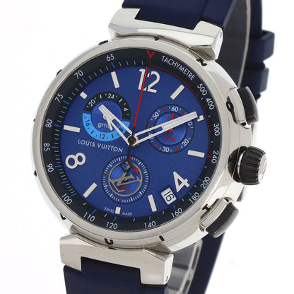 LOUIS VUITTON tambour outdoor Watches QA153 Stainless Steel/Rubber mens