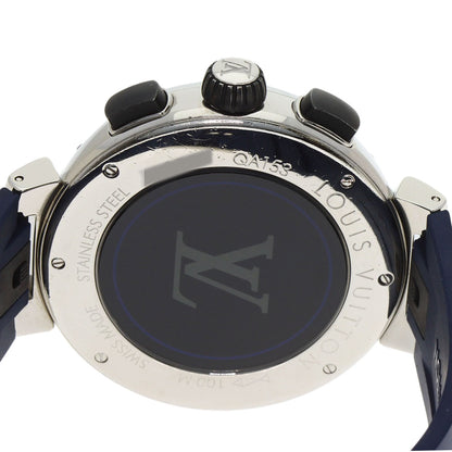 LOUIS VUITTON tambour outdoor Watches QA153 Stainless Steel/Rubber mens