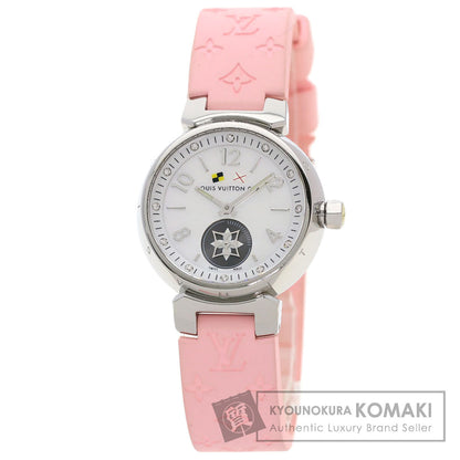 LOUIS VUITTON Tambour Lovely Cup Watches Q12M0 Stainless Steel/Rubber Ladies