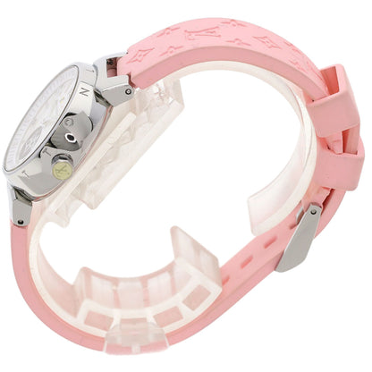 LOUIS VUITTON Tambour Lovely Cup Watches Q12M0 Stainless Steel/Rubber Ladies