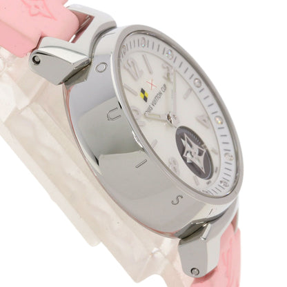 LOUIS VUITTON Tambour Lovely Cup Watches Q12M0 Stainless Steel/Rubber Ladies