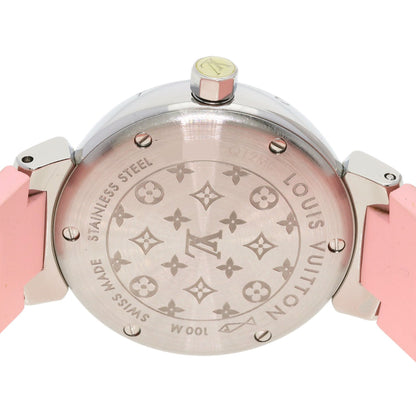 LOUIS VUITTON Tambour Lovely Cup Watches Q12M0 Stainless Steel/Rubber Ladies