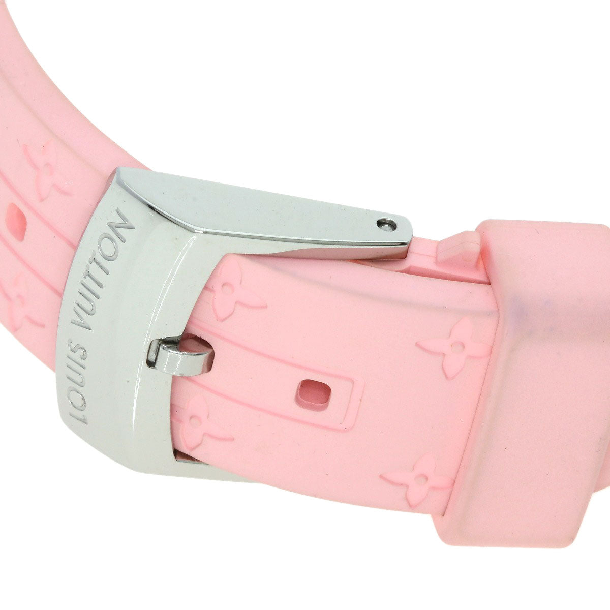 LOUIS VUITTON Tambour Lovely Cup Watches Q12M0 Stainless Steel/Rubber Ladies