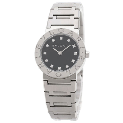 BVLGARI BVLGARI BVLGARI 12P Diamond Watches BB26SS/12 Stainless Steel/Stainless Steel Ladies