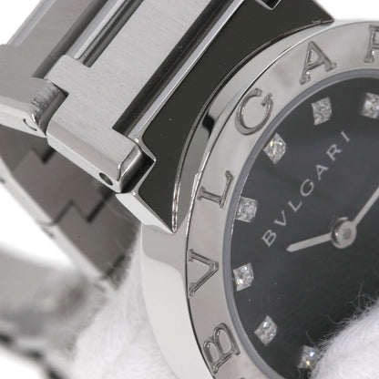 BVLGARI BVLGARI BVLGARI 12P Diamond Watches BB26SS/12 Stainless Steel/Stainless Steel Ladies