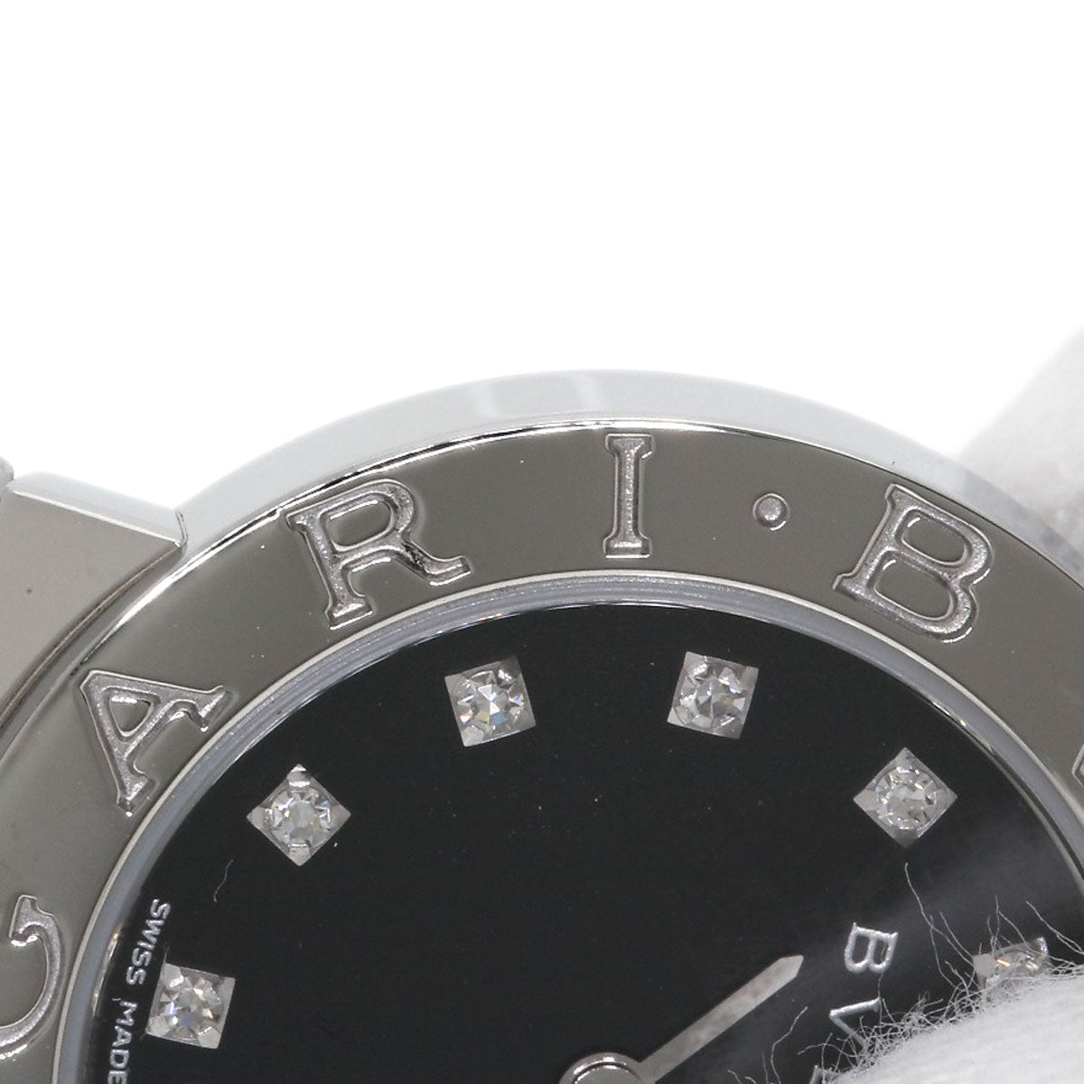 BVLGARI BVLGARI BVLGARI 12P Diamond Watches BB26SS/12 Stainless Steel/Stainless Steel Ladies