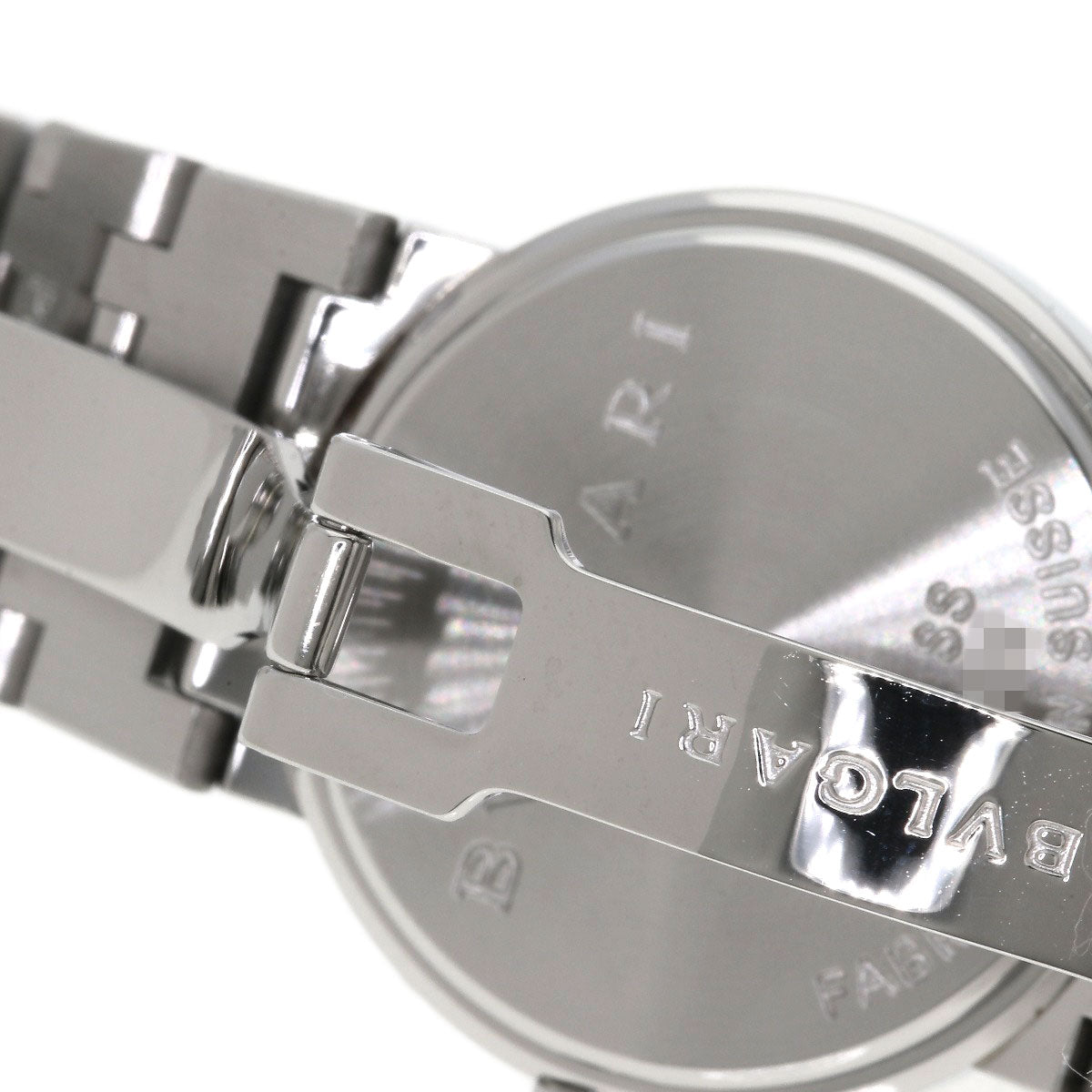 BVLGARI BVLGARI BVLGARI 12P Diamond Watches BB26SS/12 Stainless Steel/Stainless Steel Ladies