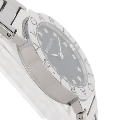 BVLGARI BVLGARI BVLGARI 12P Diamond Watches BB26SS/12 Stainless Steel/Stainless Steel Ladies