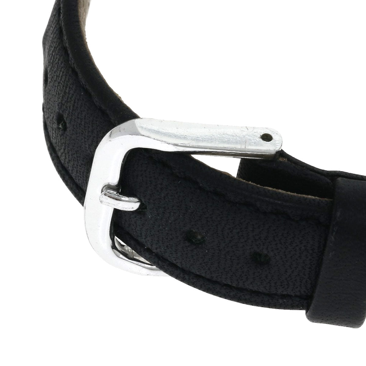 TIFFANY&Co. Classic Square Watches Stainless Steel/Leather Ladies