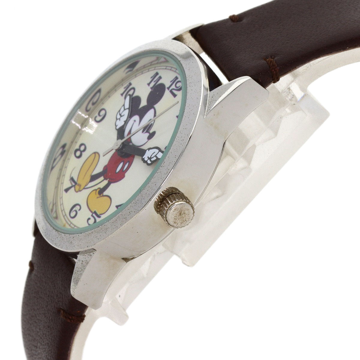 SELECT WATCH Disney mickey mouse Watches Stainless Steel/Leather Ladies