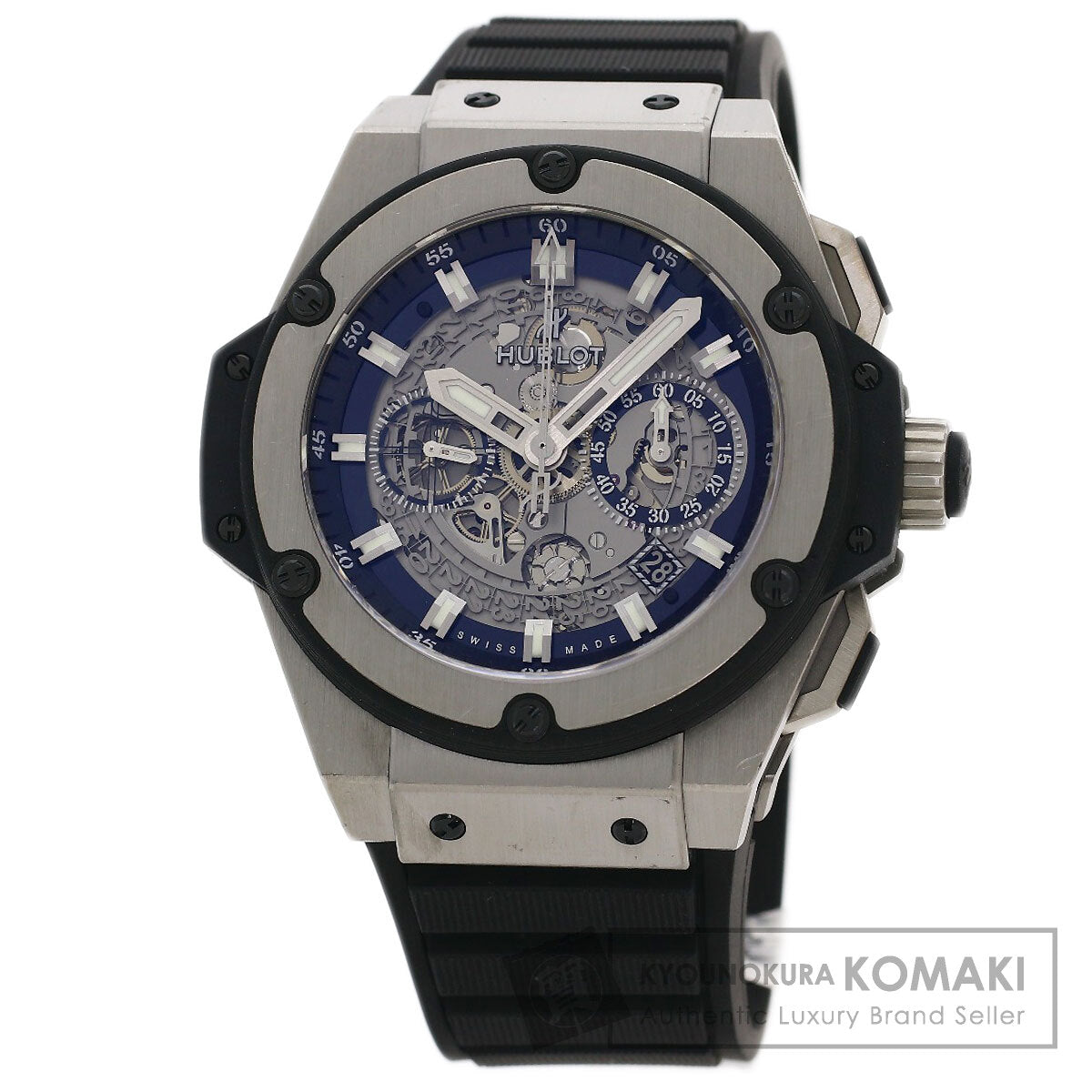 HUBLOT Hublot King Power Unico Watches 701.NX.0170.RX Titanium/Rubber mens