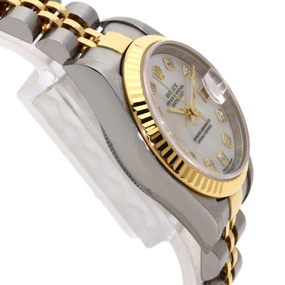 ROLEX DATEJUST 10P Diamond Watches 79173NG Stainless Steel/SSxK18YG Ladies