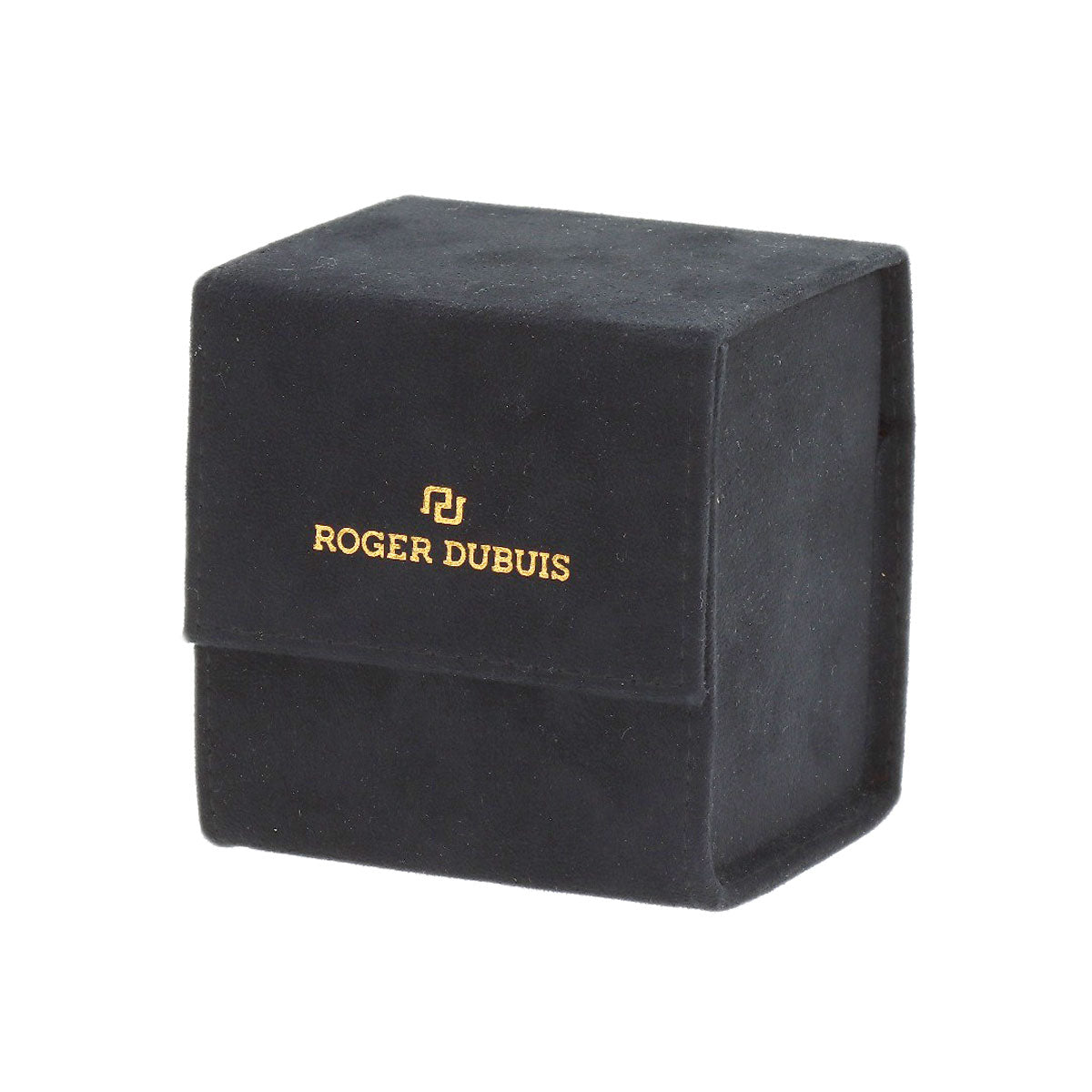 ROGER DUBUIS Too Much Lip Pave Diamond Watches K18 White Gold/Leather Boys