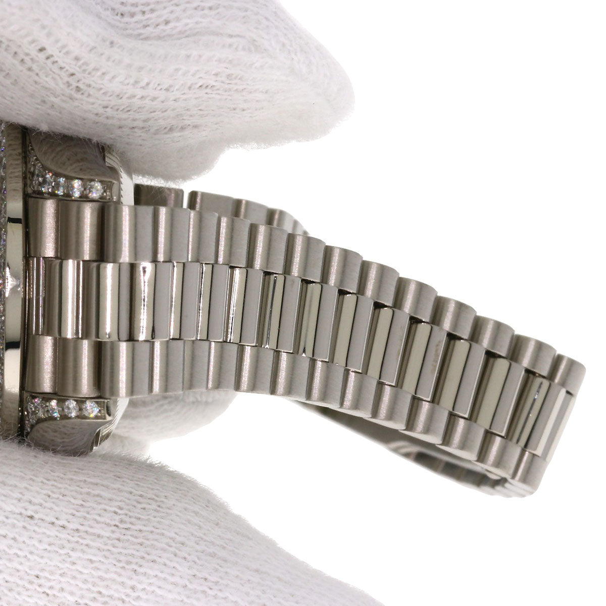 ROLEX DATEJUST 10P Diamond Watches 69159G K18 White Gold/K18 White Gold Ladies