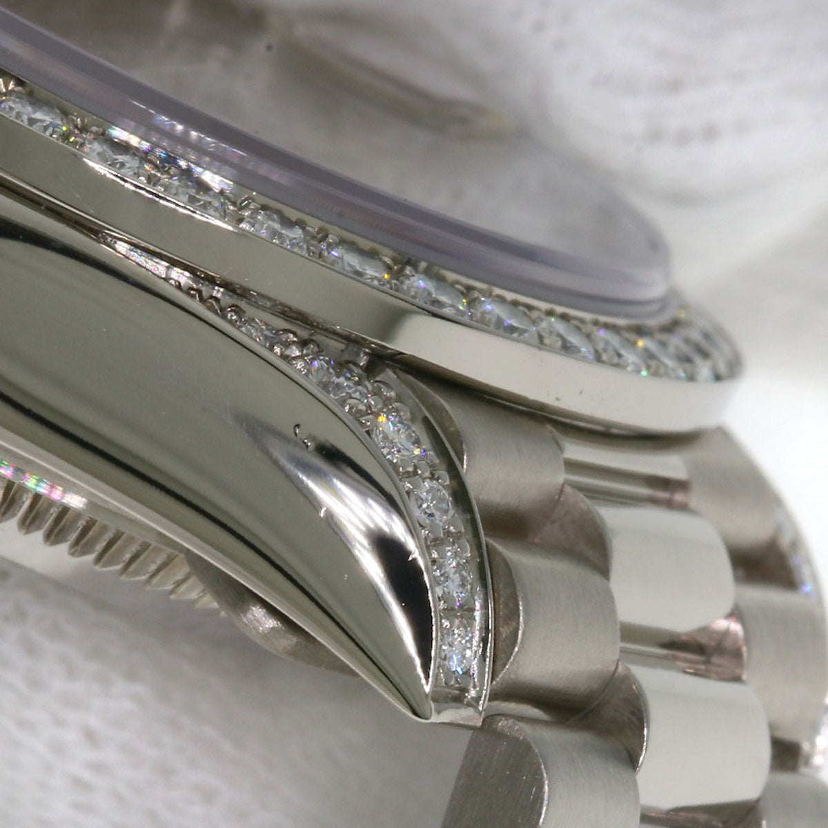 ROLEX DATEJUST 10P Diamond Watches 69159G K18 White Gold/K18 White Gold Ladies