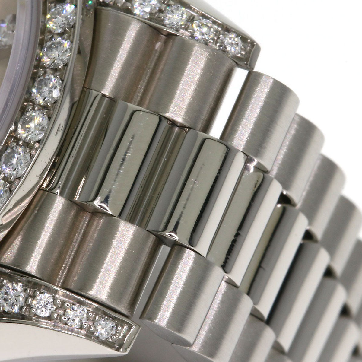 ROLEX DATEJUST 10P Diamond Watches 69159G K18 White Gold/K18 White Gold Ladies