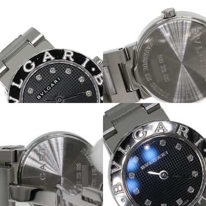 BVLGARI BVLGARI BVLGARI 12P Diamond Watches BB23SS Stainless Steel/Stainless Steel Ladies