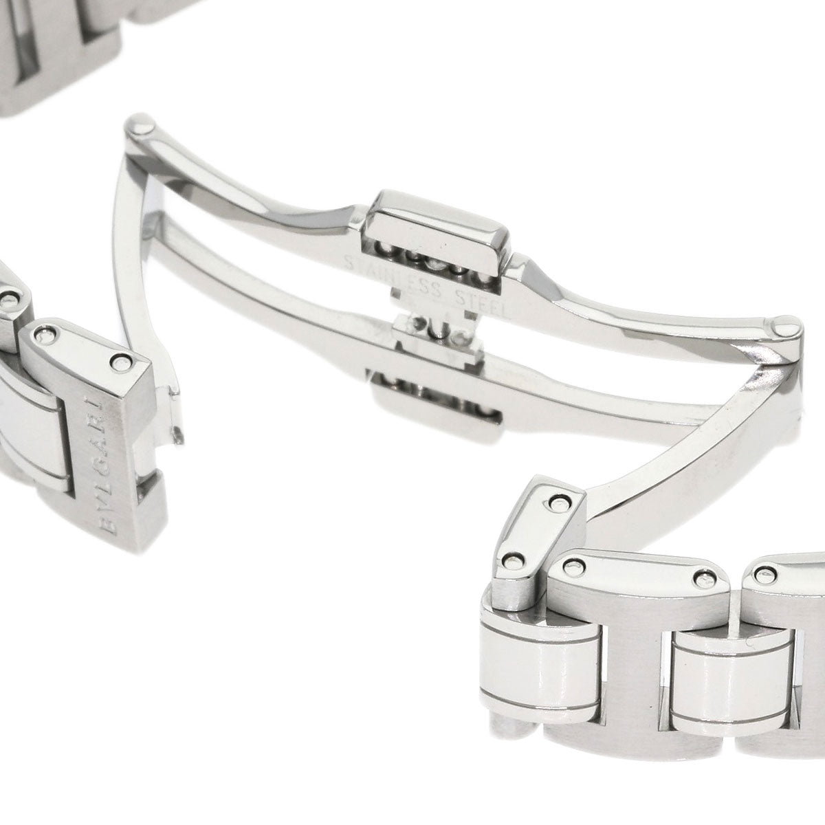 BVLGARI BVLGARI BVLGARI 12P Diamond Watches BB23SS Stainless Steel/Stainless Steel Ladies
