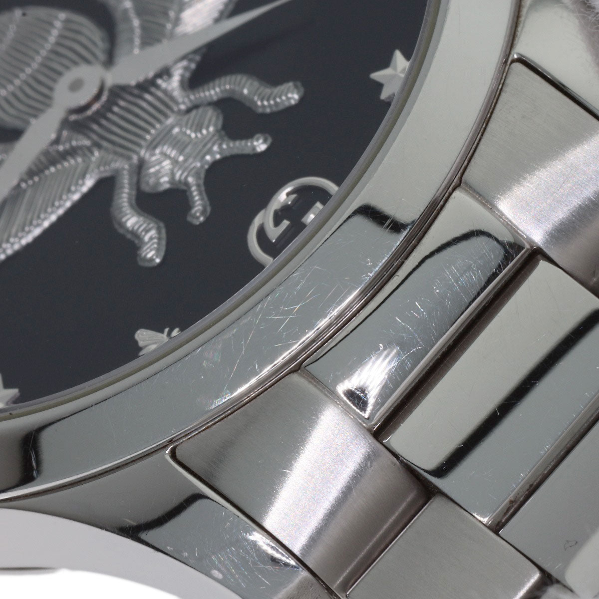GUCCI G Timeless Bee Watches 126.4 Stainless Steel/Stainless Steel mens