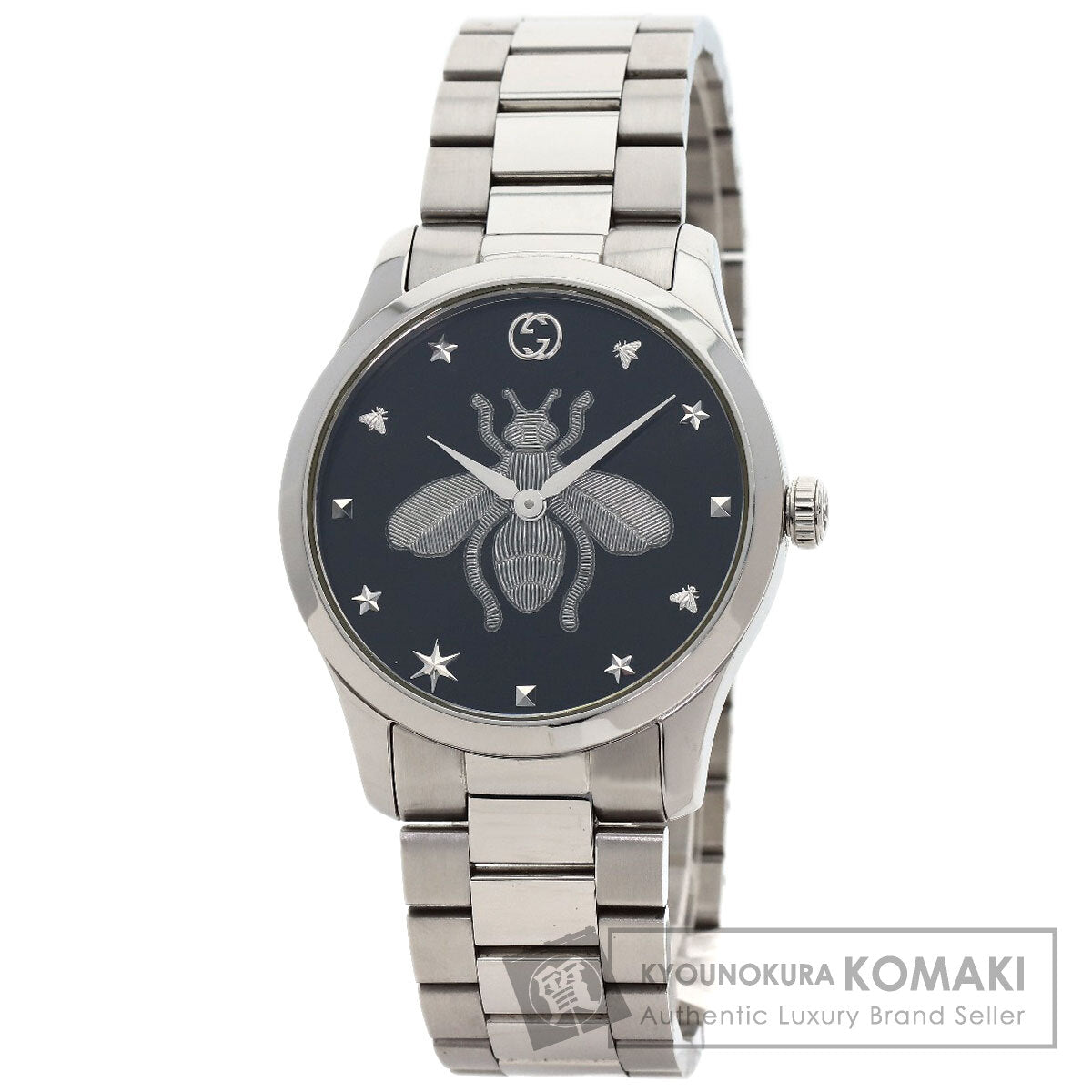 GUCCI G Timeless Bee Watches 126.4 Stainless Steel/Stainless Steel mens