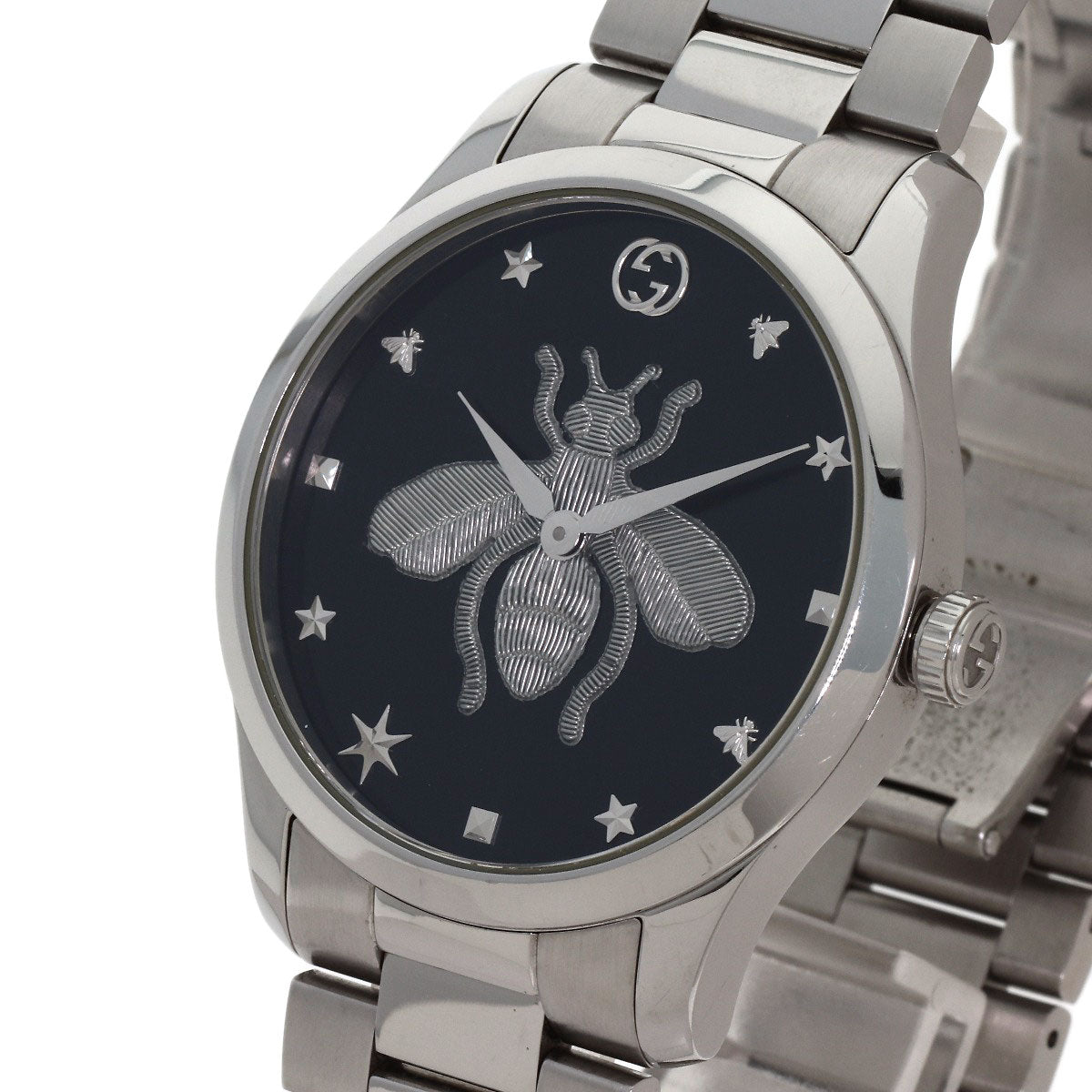 GUCCI G Timeless Bee Watches 126.4 Stainless Steel/Stainless Steel mens