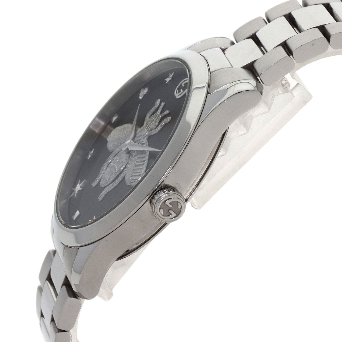 GUCCI G Timeless Bee Watches 126.4 Stainless Steel/Stainless Steel mens