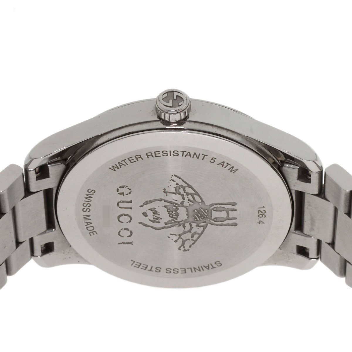GUCCI G Timeless Bee Watches 126.4 Stainless Steel/Stainless Steel mens