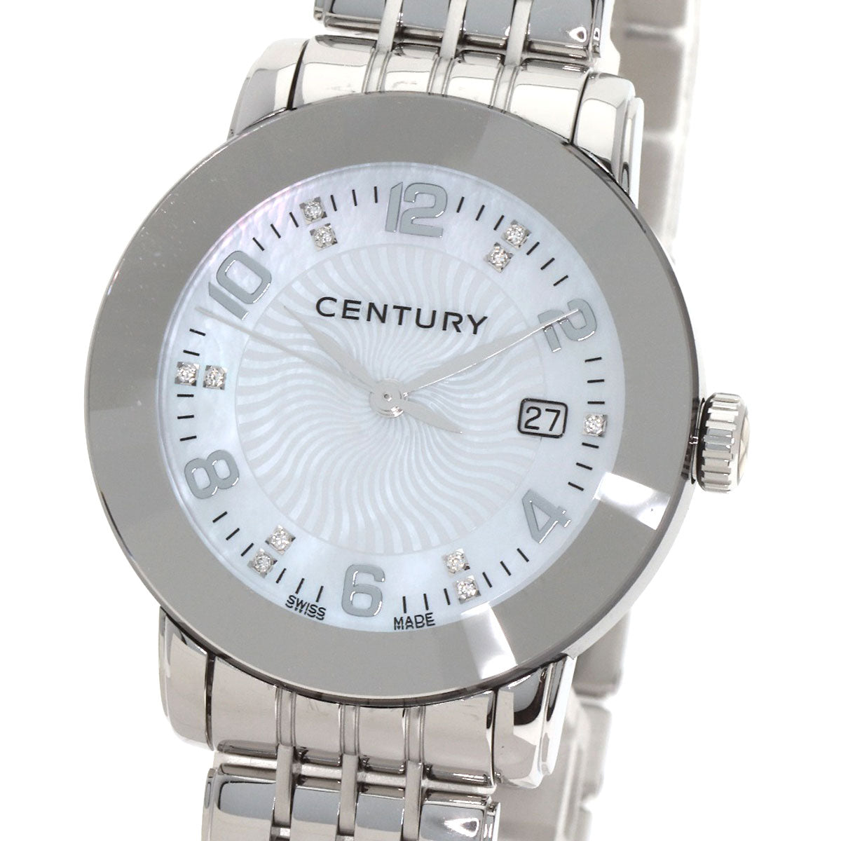 CENTURY Elegance Watches Stainless Steel/Stainless Steel Ladies