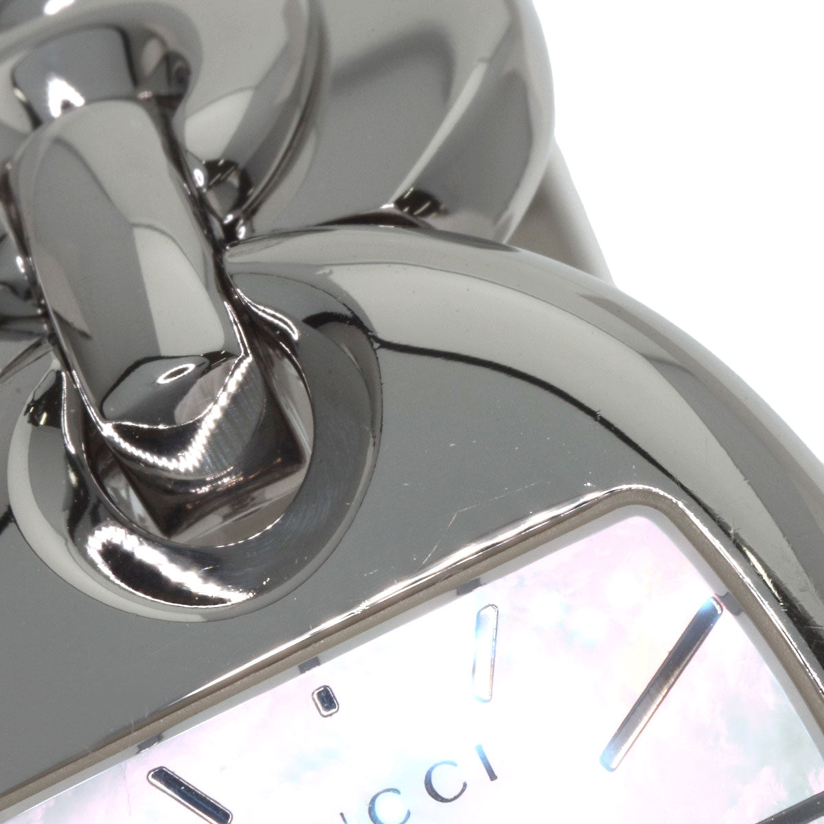GUCCI Marina Chain Watches YA121.5 Stainless Steel/Stainless Steel Ladies