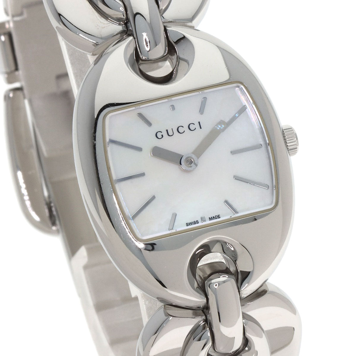 GUCCI Marina Chain Watches YA121.5 Stainless Steel/Stainless Steel Ladies